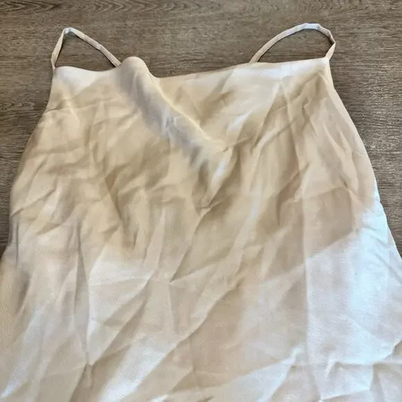 Show Me Your‎ Mumu Slip Dress Womens Small Satin Champagne Bridesmaid Short - Picture 2 of 6